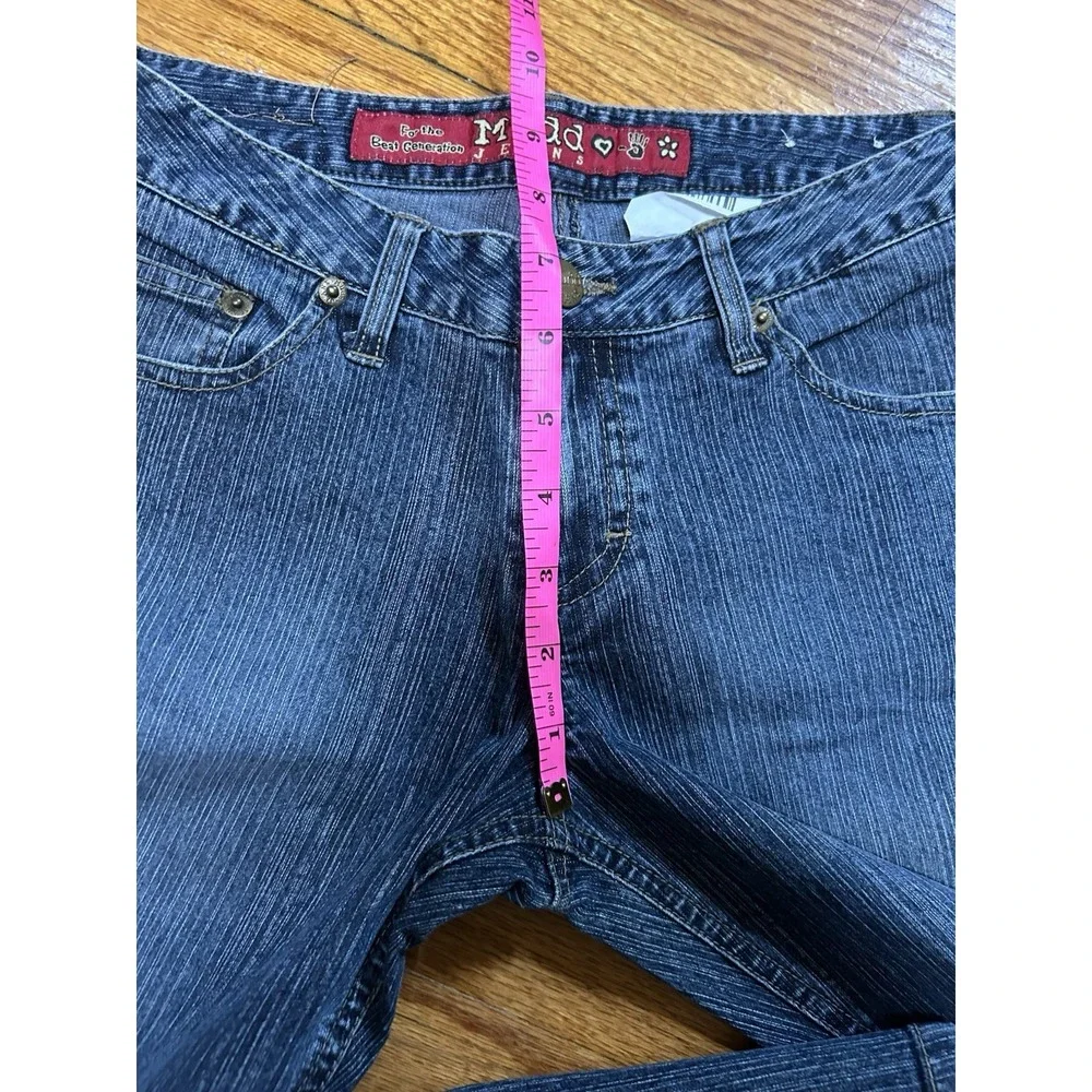Vintage Mudd Jeans Womens Low Rise Flare Leg Y2K/90s Size 25 (1)